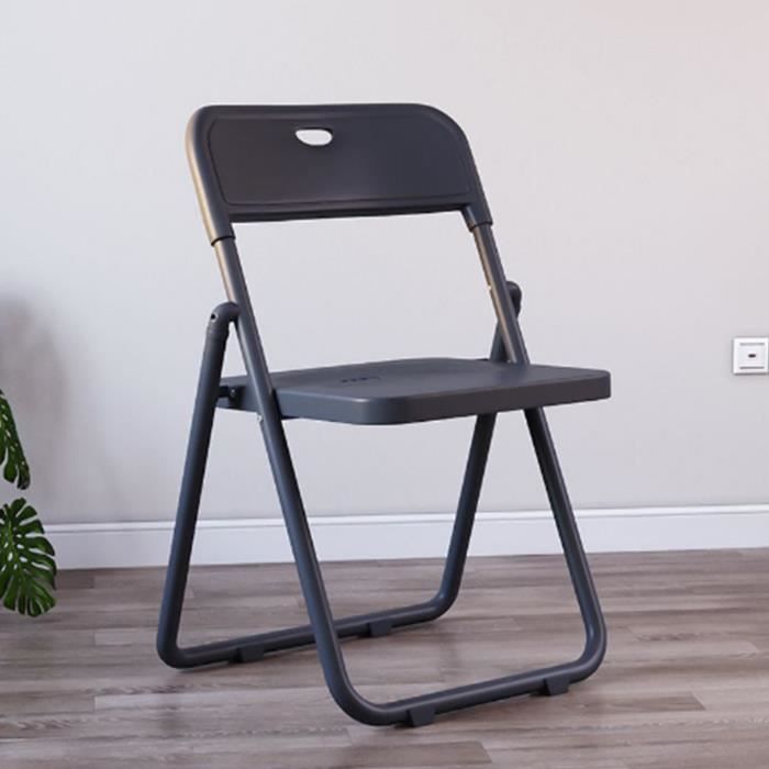 Chaise pliante contemporaine blanche - Chaise pliante et empilable