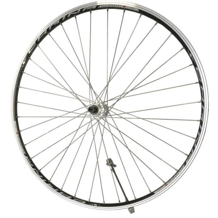 Roue arrière pour route 700 Gurpil Chrina 70 - Noir - Libération rapide 9mm x 100mm