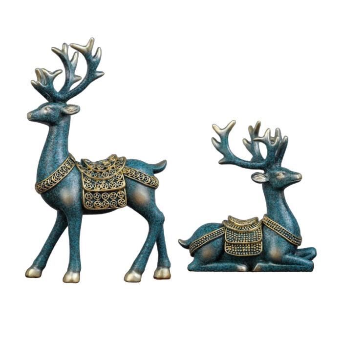 Figurines Chats Porte-Bonheur - Lot De 6 En Résine Pour Déco Feng Shui Maison/Bureau | Miniatures Décoratives - 9