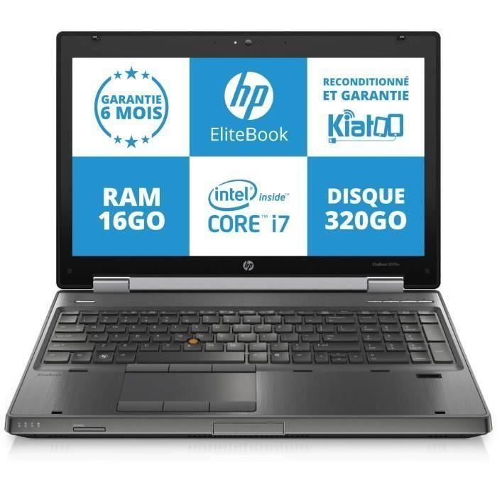 Vente PC Portable Pc portable HP Elitebook 8570w core i7 16 go ram 320 go disque dur ordinateur portable 15 pouces windows 7 pas cher Vente PC Portable Pc portable HP Elitebook 8570w core i7 16 go ram 320 go disque dur ordinateur portable 15 pouces windows 7 pas cher