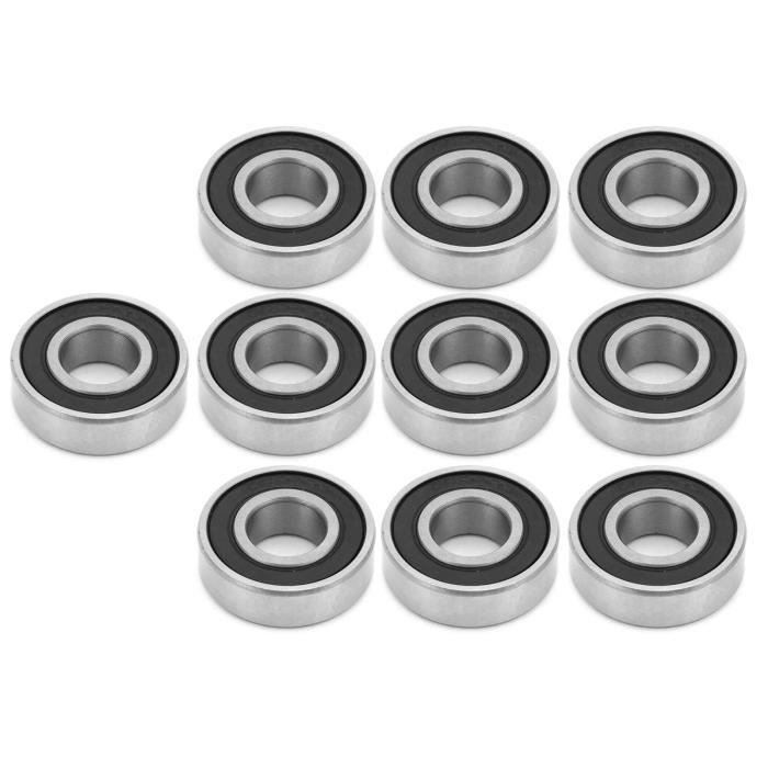 Tbest Lot De 8 Roulements à Billes RC - 10x15x4 Mm - Métal - Compatible HPI WR8 B021 ST/MT