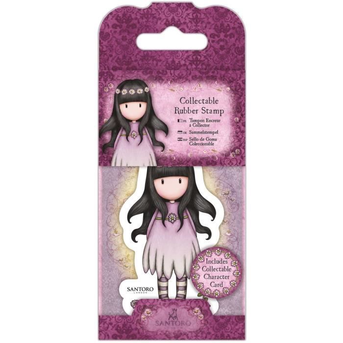 SANTORO Mini tampon cling Gorjuss Oops a daisy N°25 Cdiscount