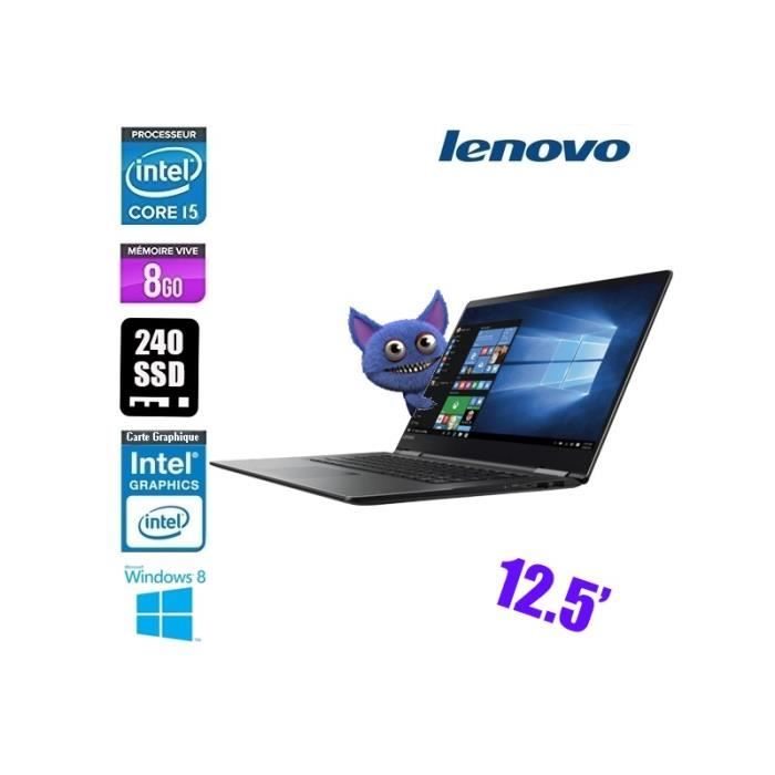 LENOVO THINKPAD YOGA X260 CORE 125 - vue 2