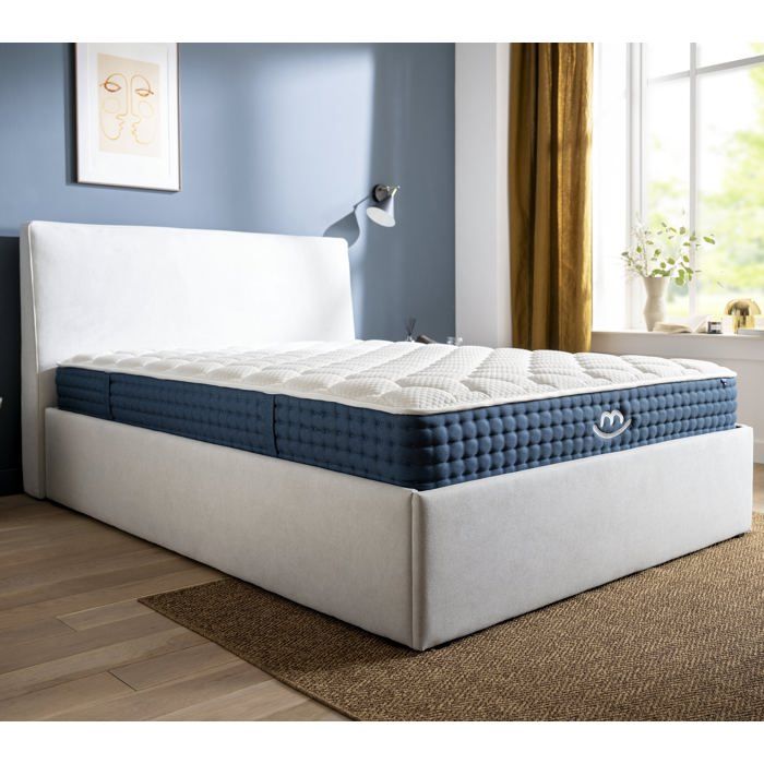 Matelas premium hybride mémoire de forme 90x200 épais 26cm - Jade - Morphea