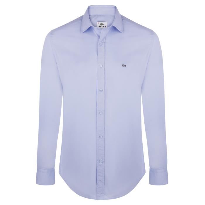chemise homme lacoste slim fit