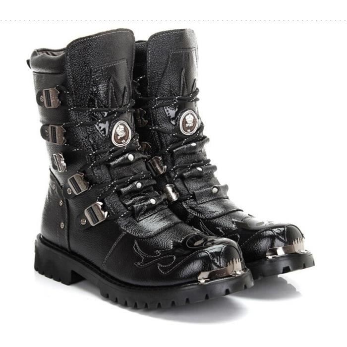 Bottes Rangers Militaires MFH - Homme, Couleur Coyote, Pour Randonnée Et Trekking