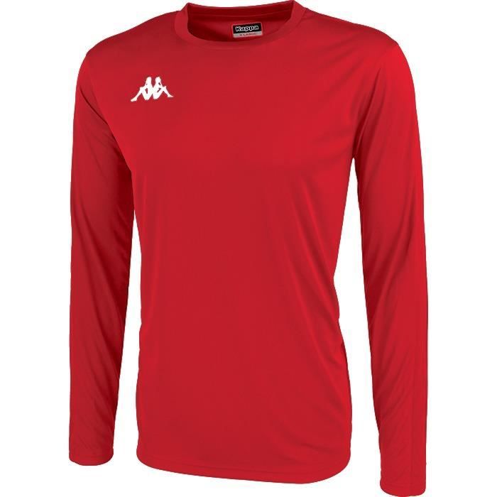 Maillot De Foot Kappa Sportkring Beveren - Home Bleu - Taille XL Manches Longues - Occasion