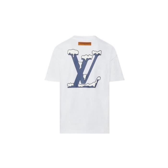 Louis Vuitton LOGO Monogram T-Shirt Homme white Unisexe Blanc - Cdiscount  Prêt-à-Porter
