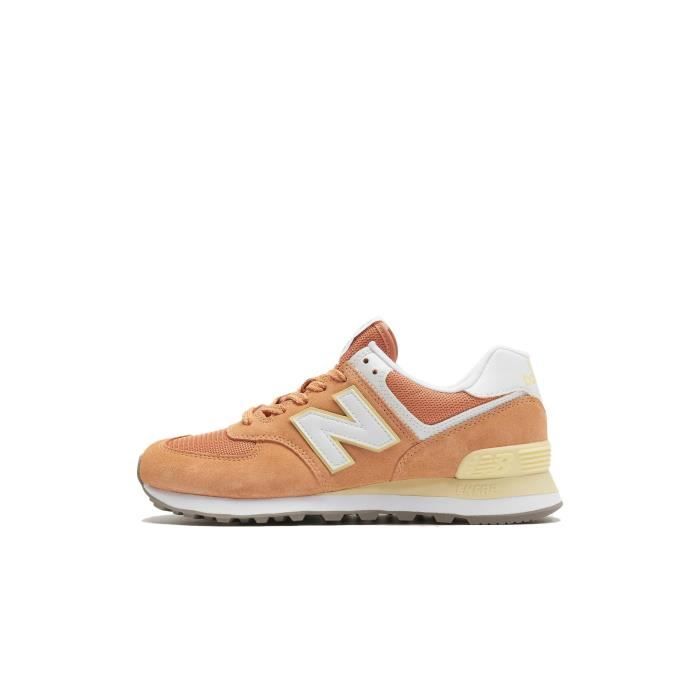 new balance wl574 femme orange