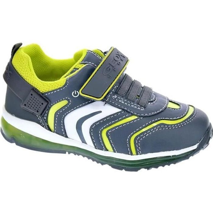 Geox Baskets - GEOX Todo Boy - Garçon - Scratch - Synthétique - Gris