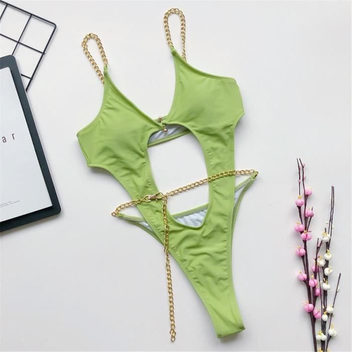 Pendentif Maillot De Bain Rose - Chaîne Dorée - Neuf Sans Emballage - Bijou Fun Pour L'été
