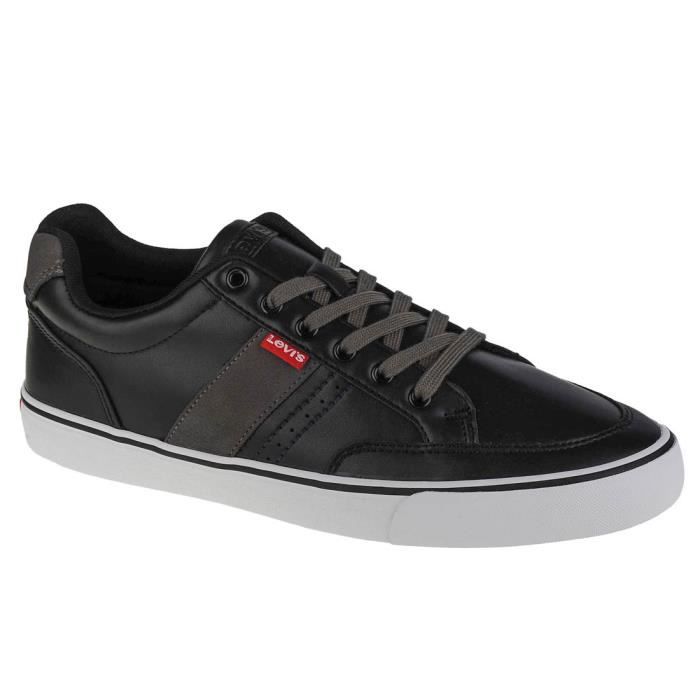 Levi's Turner  233658-728-59, Homme, Noir, baskets Noir - Cdiscount  Chaussures