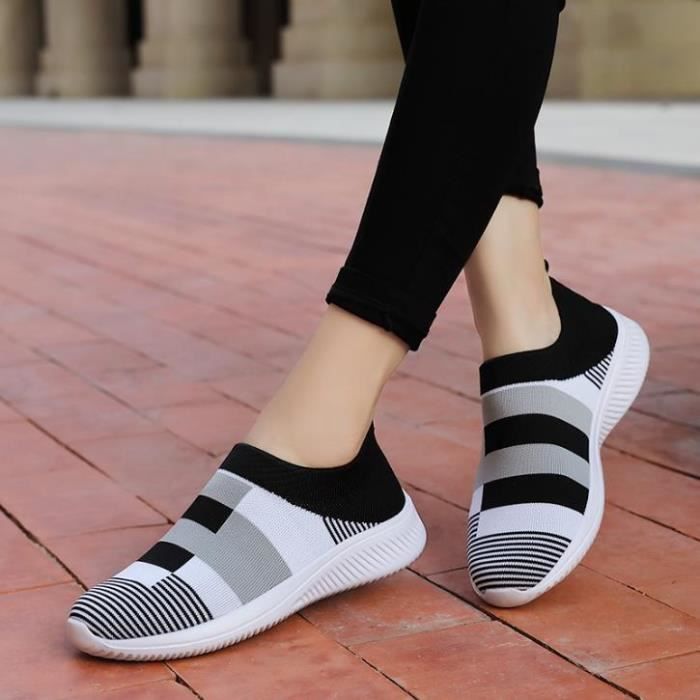 PINTUTU Chaussure Orthopédique Femme Mode Respirantes Slip on pour Sneakers Ete en Maille Confort Chic Enfiler Legere Running Tennis Gym Jogging Basquette Fitness Travail Course Outdoor Orthopedique PINTUTU Chaussure Orthopédique Femme Mode Respirantes Slip on pour Sneakers Ete en Maille Confort Chic Enfiler Legere Running Tennis Gym Jogging Basquette Fitness Travail Course Outdoor Orthopedique