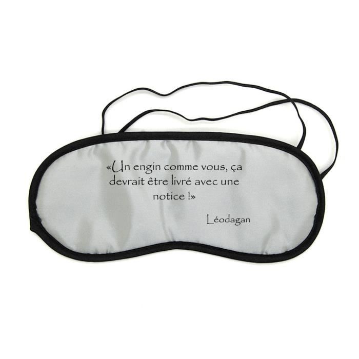 Masque De Nuit Repos Voyage Leodagan Livre Avec Une Notice Citation Kaamelott