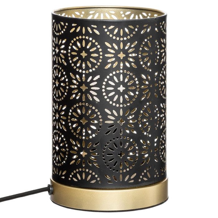 Lampe à Poser Design Gypsy 21cm Noir