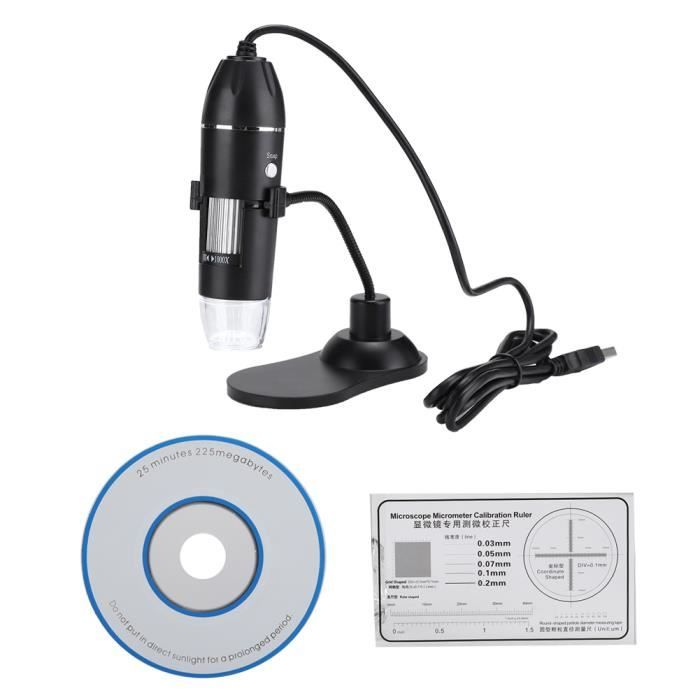 Microscope Usb Microscopes Numériques Connecté Sans Fil 50x-1000x - Parcelles Batterie Nomade - 7