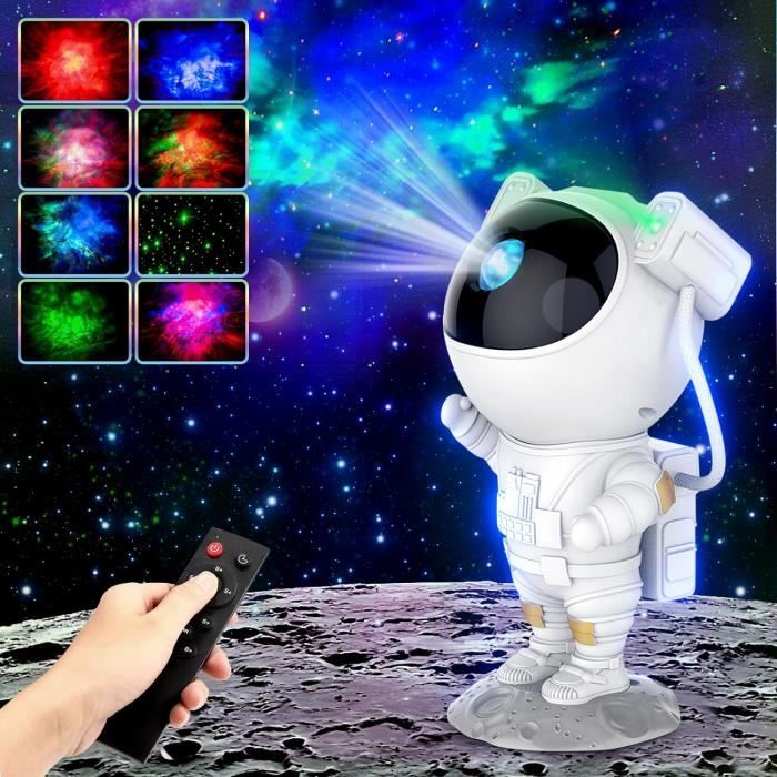 Projecteur d'astronaute - Projecteur'étoiles et de galaxie, ciel étoilé,  lampe'astronaute, luminaire décorati - Cdiscount Maison