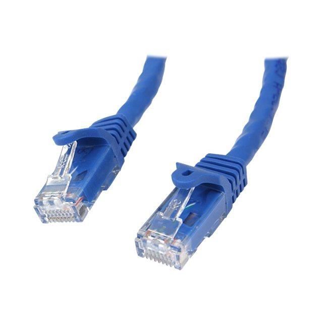 STARTECH Câble réseau Cat6 Gigabit UTP - Sans crochet - 10 m - Cordon Ethernet RJ45 anti-accroc - Câble patch Mâle / Mâle - Noir