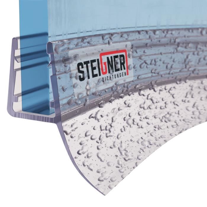 STEIGNER 90cm Joint d/étanch/éit/é de remplacement pour les vitres d/’une /épaisseur 6mm// 7mm// 8mm UK02