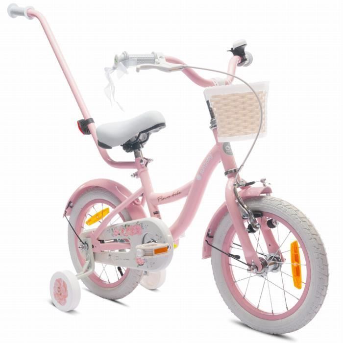 sun baby Flower Bike Vélo pour filles Rose 14\