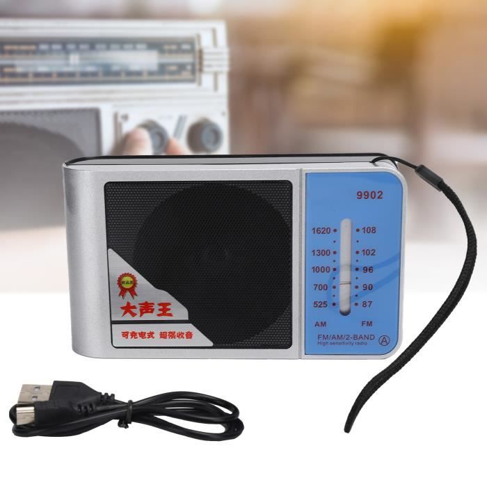 Mini Poste Radio Portable Bc-R2048 Transistor Haut-Parleur Tuner