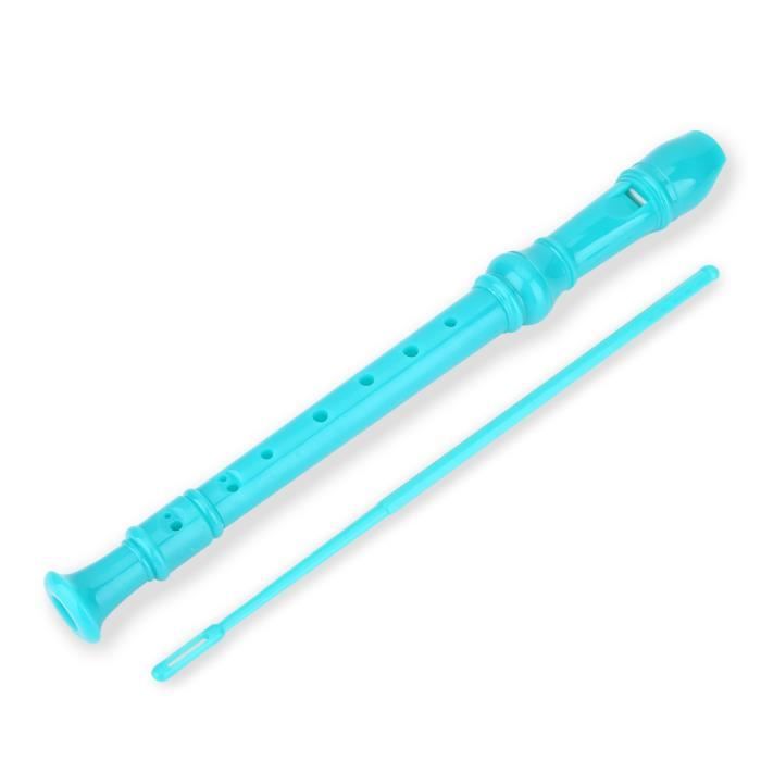 Lot De 3 Flûtes à Bec Soprano En ABS - Style Allemand, 8 Trous, Ton Do, 32.5 Cm - Pour Débutants Et École