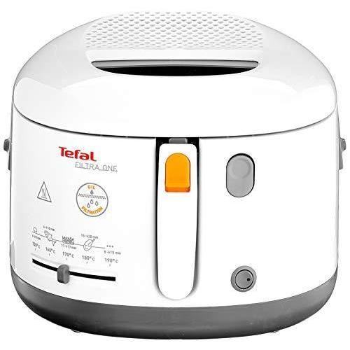 Friteuse - TEFAL - FF1631 - Blanche - Température variable - Minuterie intégrée