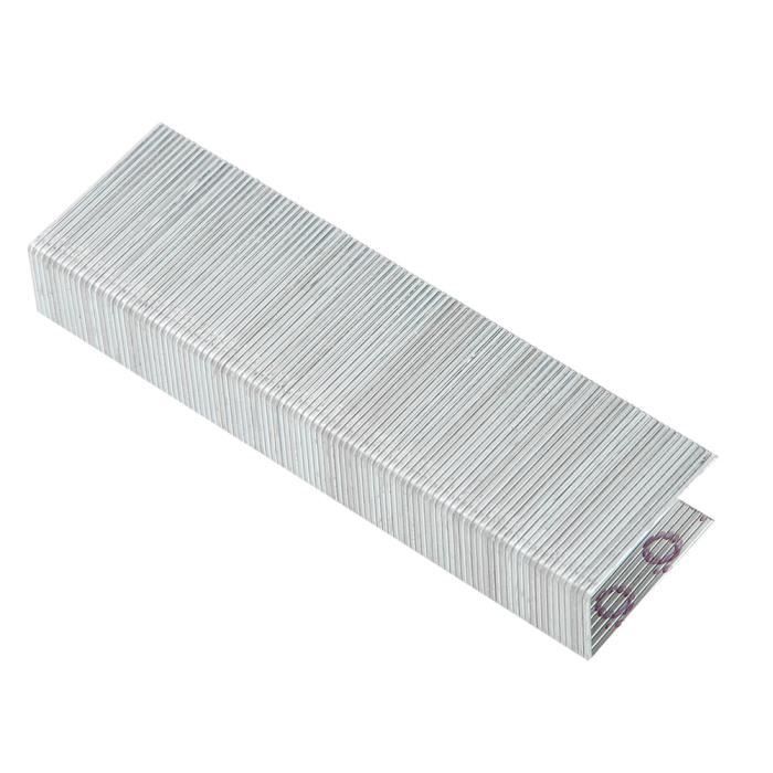 1000 Agrafes Robustes 23/13 – Galvanisées, Forte Pénétration, Pour Agrafeuse De Bureau, Reliure Papier