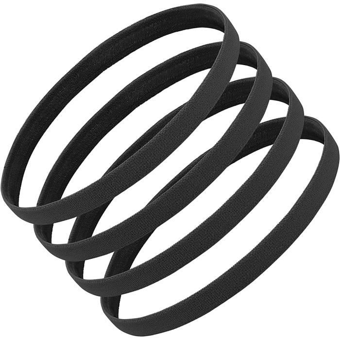 Lot De 4 Anneaux Antidérapants En Silicone Pour Raquette De Tennis – 2,5 Cm, Absorbent