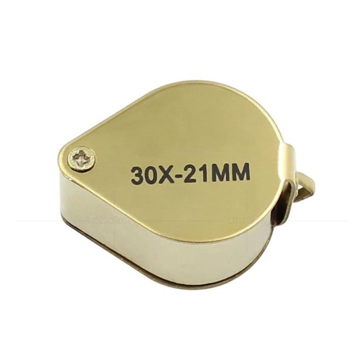 LOUPE,ALoupe de bijouterie pliante, Loupe Portable, taille de