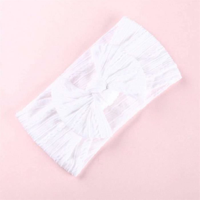 CHIC-CHIC 5pc Bébé Fille Bandeau Elastique Cheveux Fleur