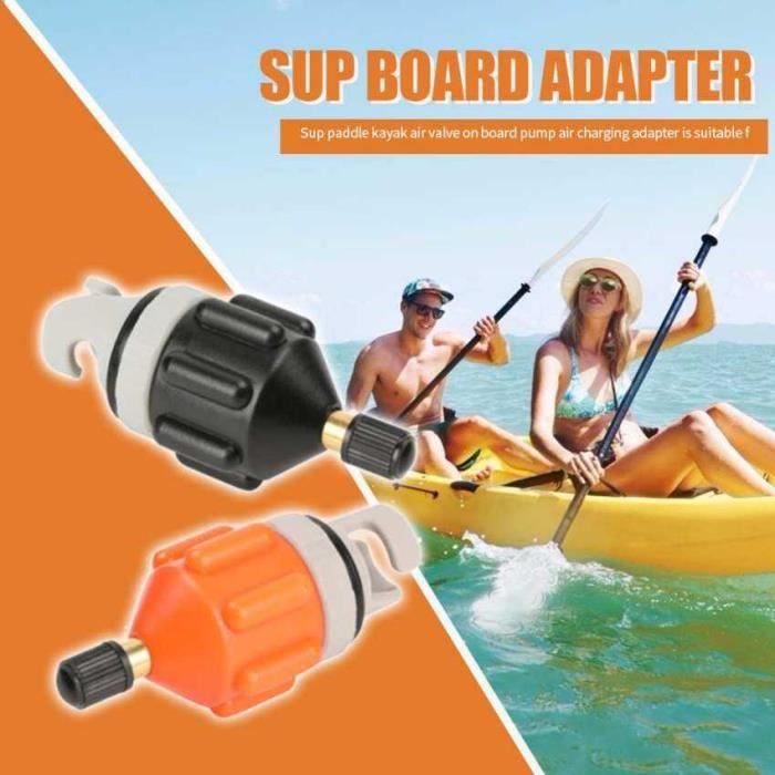 Adaptateur Universel Pour Pompe SUP Et Bateaux Gonflables - Cuivre Et Caoutchouc - Gonflage Rapide Kayak/paddle