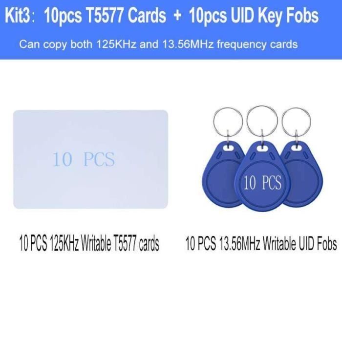 CS-13209- lecteur copieur RFID NFC. programmateur de cartes à puce ...