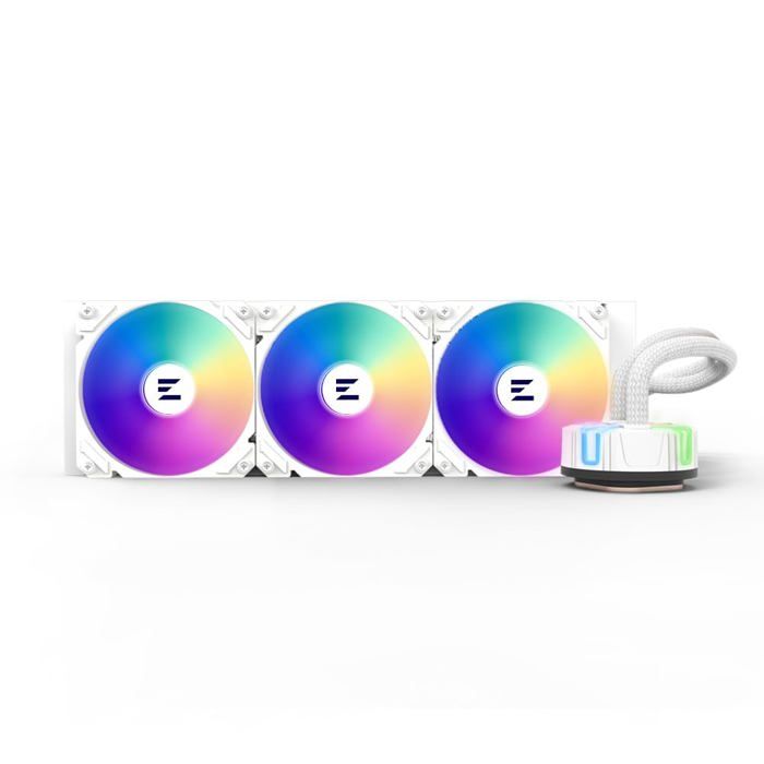 Kit Watercooling AIO - ZALMAN - Reserator5 Z RGB - 360mm - Blanc - Refroidissement liquide