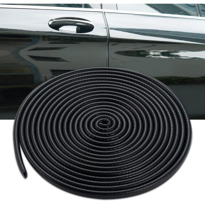Protections De Bord De Portière SYOAUTO - 4 M, Noir, Sans Colle, à Clips Pour La Plupart Des Voitures