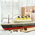 HTBE® Ensemble de blocs de construction de modèle de bateau de croisière 3800 pièces de jouets de blocs de construction jouets éduca-1