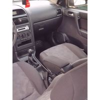 Accoudoir Central Universel Pour Voiture (Opel, Vectra, Agila, Astra...) - Cuir Noir Et Argent - Neuf Emballé