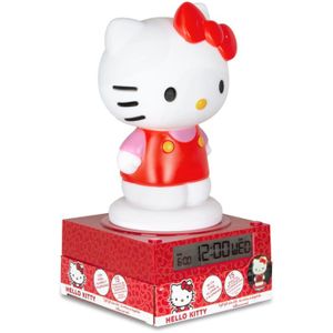 Réveil hello kitty rond blanc - Boutique hello kitty