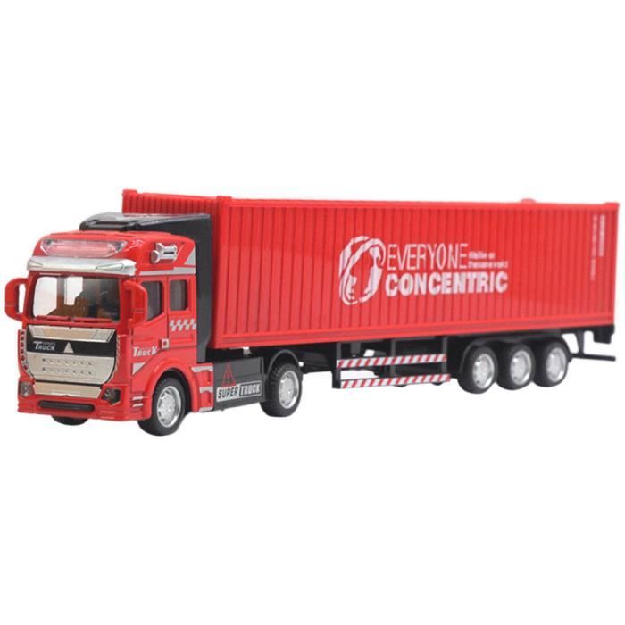 Modèle de Camion - ZJCHAO - Camion de Transport - Alliage - Jouet Modèle de Camion - ZJCHAO - Camion de Transport - Alliage - Jouet