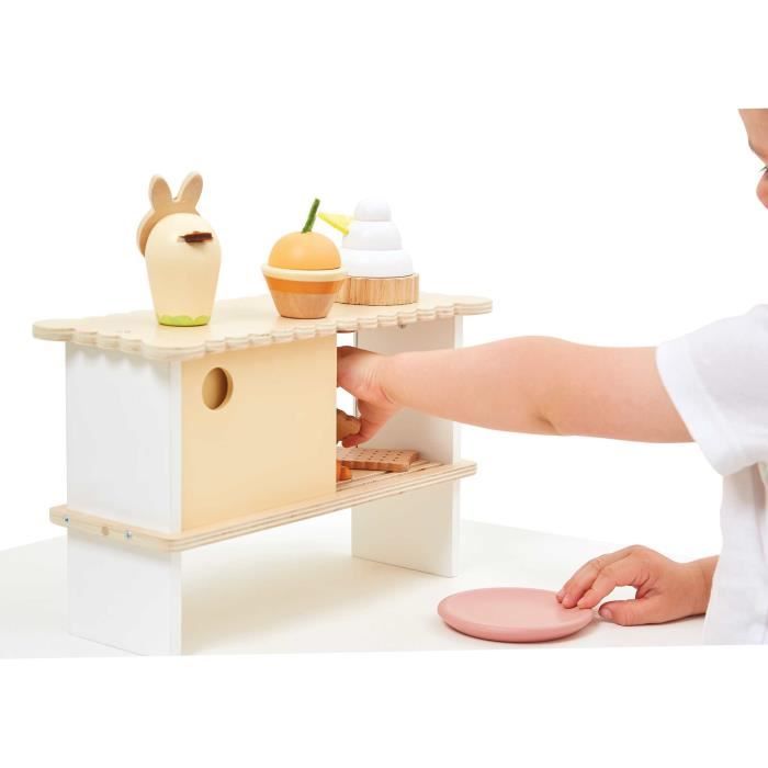 Set café jouet - Accessoires dinette bois, enfant dès 2 ans - Janod
