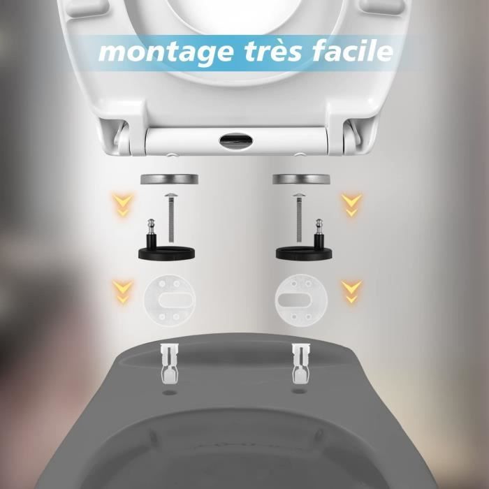 Enfant Abattant WC Couvercle Toilette Siège Formation Forme U Ve07375 -  Cdiscount Bricolage