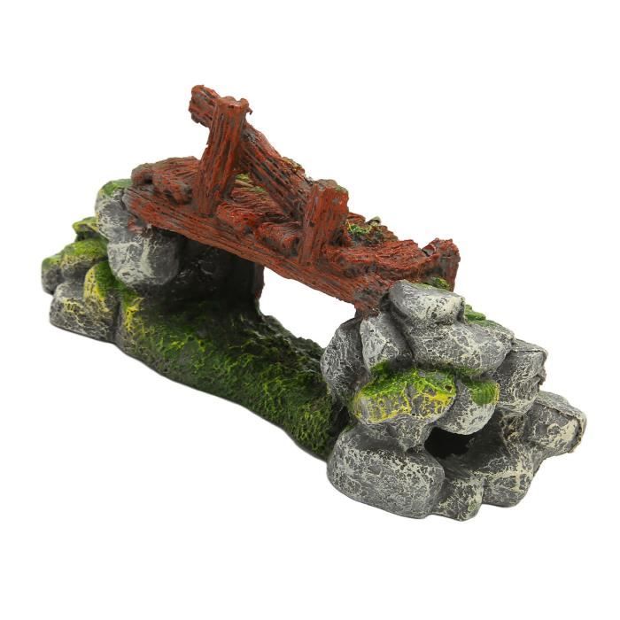 Curated visual reference: Picture Idea: Yosoo Décorations D Aquariums De Pont Décorations De Pont D