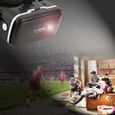 VR Casque, Lunettes 3D Casque de Réalité virtuelle pour VR 3D Jeux et Films, Ajustement pour 8,9 - 15,2 cm iPhone et Android Smar-2
