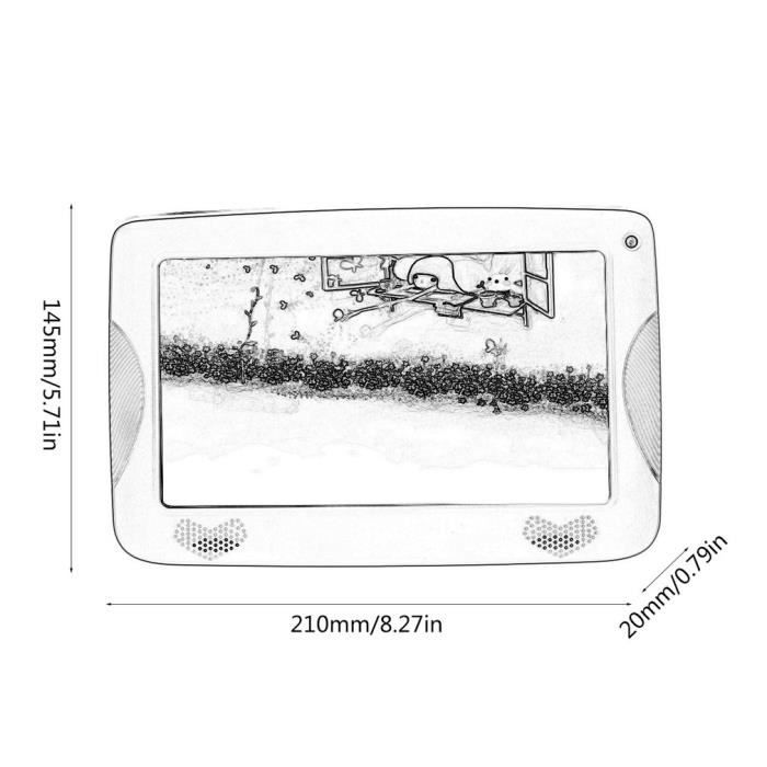 Tablette tactile Enfant 7" HD 512 Mo + 42