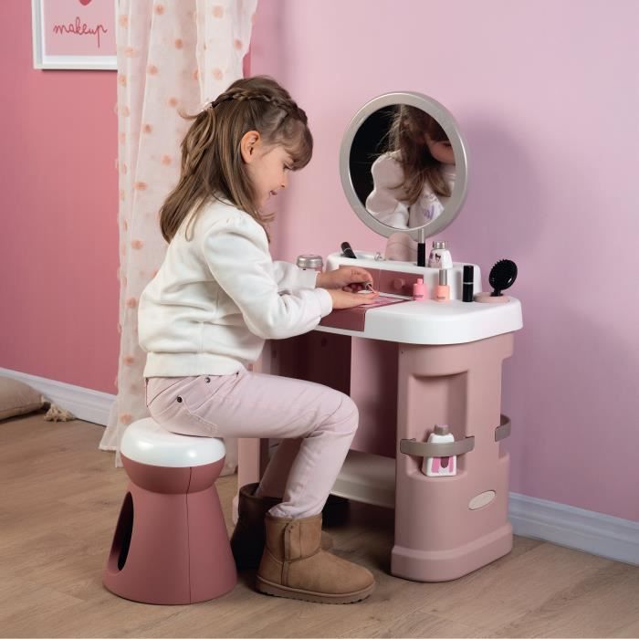 Smoby My Beauty Center, Istituto Di Bellezza 3 In 1 Per Bambine Dai 3 Anni. Parrucchiere, Salone Unghie E Trucco. 26 Accessori Inclusi, Prodotto In Francia Con Materiale Riciclato. - 4