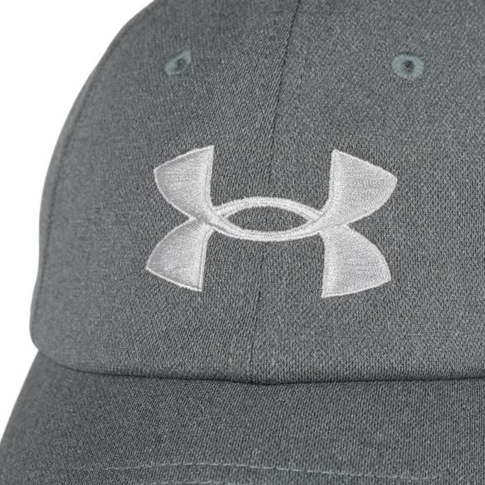 Under Armour Blitzing Casquette ajustable pour homme Noir (001)/Blanc  Taille unique 