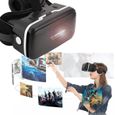 VR Casque, Lunettes 3D Casque de Réalité virtuelle pour VR 3D Jeux et Films, Ajustement pour 8,9 - 15,2 cm iPhone et Android Smar-3