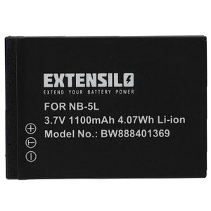 2 Batteries NB-11L + Chargeur Pour Canon PowerShot IXUS 185, 285 HS Et Autres Modèles - 600mAh, 3.7V
