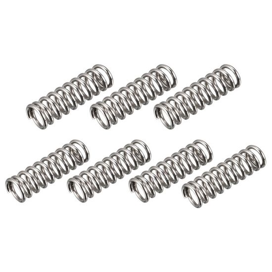 Ressort De Compression Acier Inox 304 - 10mm Diamètre Extérieur, 0,7mm Fil, 20mm Longueur - Lot 10