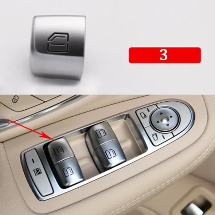 Bouton De Lève-vitre Intérieur De Voiture, Interrupteur Pour Mercedes Benz  Classe C W205 C180 C200 C260 C300 - Cdiscount Auto